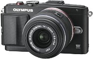 Olympus PEN E-PL6 + 14-42mm II R Black/Black Lens + External Flash - Digital Camera