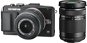 Olympus PEN E-PL6 + 14-42 mm objektív II R + 40-150 mm-es objektívvel R Fekete / Fekete - Digitális fényképezőgép