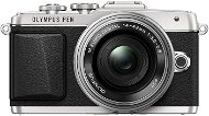 Olympus PEN E-PL7 Silver + 14-42mm Pancake Zoom Lens - Digital Camera