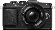 Olympus PEN E-PL7 Schwarz + Objektiv 14-42 mm Pancake Zoom - Digitalkamera