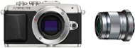 Olympus PEN E-PL7 strieborný Portrait Kit - portrétny 45 mm F1.8 - Digitálny fotoaparát