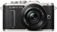 Olympus PEN E-PL8 - black + 14-42 mm EZ ED Pancake Lens - black + Olympus Starter Kit - Digital Camera