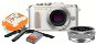 Olympus PEN E-PL8 biely + Pancake objektív ED 14 – 42EZ strieborný + Travel kit - Digitálny fotoaparát
