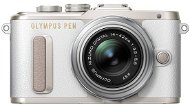 Olympus PEN E-PL8 bílý + objektiv ED 14-42 II R stříbrný - Digitálny fotoaparát