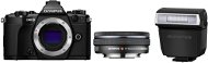 Olympus E-M5 Mark II BODY + 14-42 mm Objektiv, schwarz/ schwarz - Digitalkamera