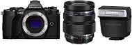 Olympus E-M5 Mark II BODY + 12-40mm lens PRO Black/Black - Digital Camera