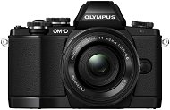 Olympus E-M10 fekete/fekete + ED 14-42mm EZ + akkumulátor markolat - Digitális fényképezőgép