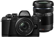 Olympus E-M10 Mark II Pancake black + ED 14-42EZ čierny + 40-150mm R čierny - Digitálny fotoaparát