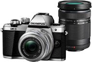 Olympus E-M10 Mark II Silver / Black + 14-42mm + 40-150mm II R DZ - Digital Camera