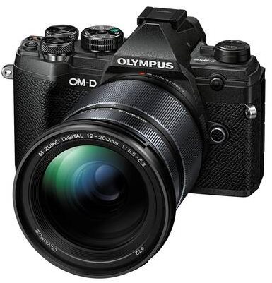 Olympus OM-D E-M5 Mark III + 12-200mm Black - Digital Camera - Main image
