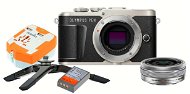 Olympus PEN E-PL9 čierny + M.Zuiko Pancake 14 – 42 mm + Travel kit - Digitálny fotoaparát