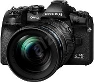 Olympus E-M1 Mark III Body + 12-40mm Lens, Black/Black - Digital Camera