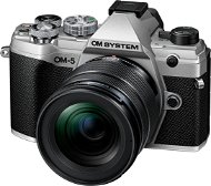 OM SYSTEM OM-5 + ED 12-45mm f/4 PRO stříbrný - Digitální fotoaparát