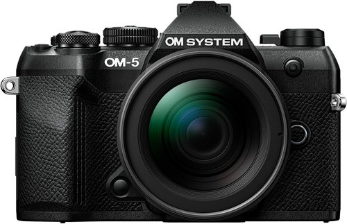 OM SYSTEM OM-5 II body black + M. Zuiko Digital 12-45mm F4 PRO lens - Digital Camera - Main image