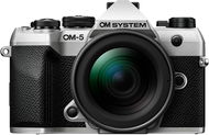 OM SYSTEM OM-5 II tělo stříbrné + M.Zuiko Digital 12-45mm F4 PRO lens - Digitální fotoaparát