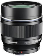 Olympus M.Zuiko Digital ED 75mm f/1.8 Black - Lens