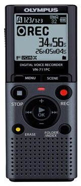 Olympus VN-711PC grey - Voice Recorder - Main image