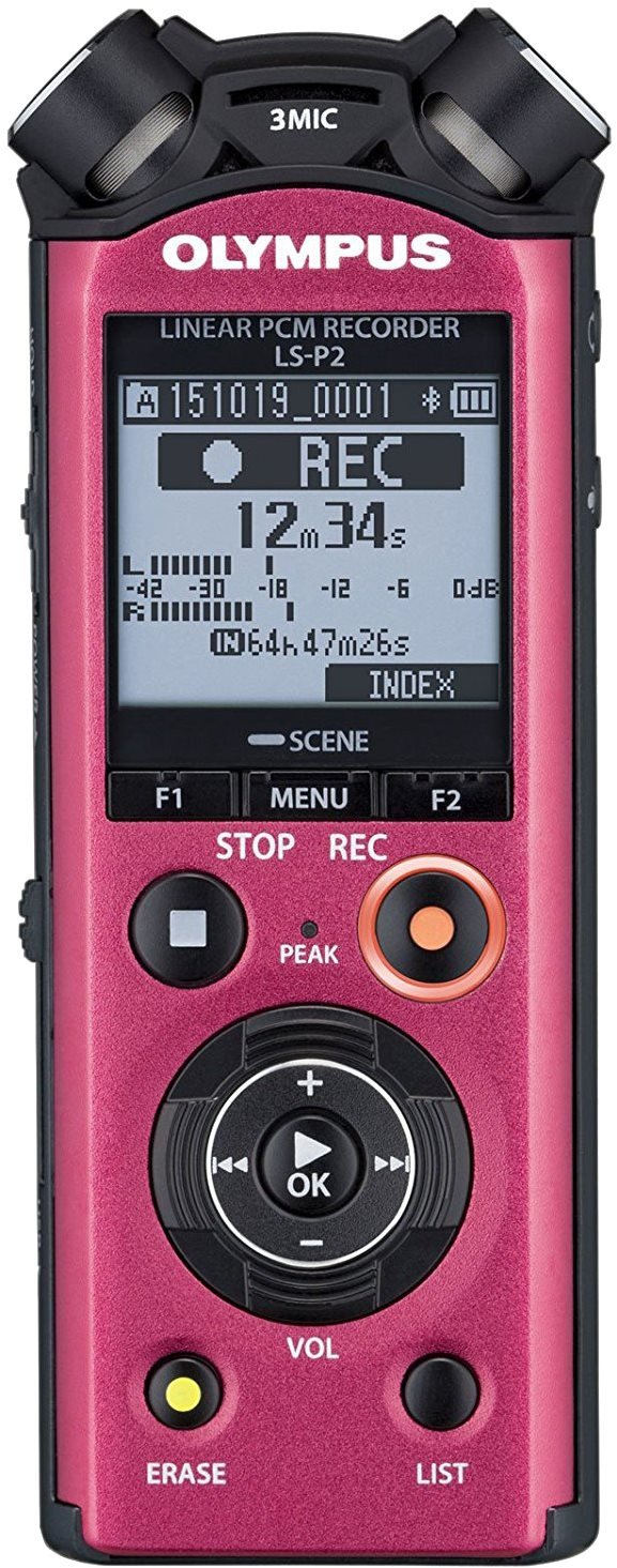 Olympus LS-P2 red - Voice Recorder | Alza.cz