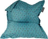 O’lala Home Dětský O’lala Home Sedací pytel 100 × 80 cm D122 tyrkysový / šedý - Bean Bag