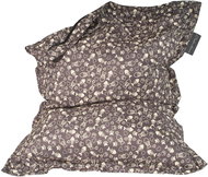 O’lala Home Sedací pytel 160 × 120 cm D125 šedý / vanilkový - Bean Bag