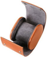 OLEVS Europe Leather watch case beige - Watch Box