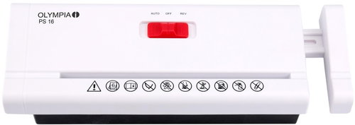 Olympia PS 16, White - Paper Shredder - Main image