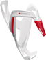 Bottle Cage Elite Custom Race Plus, Glossy White/Red - Košík na lahev