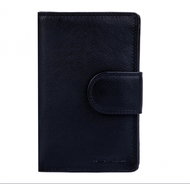 Old River Women's leather wallet 025, black - Wallet