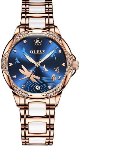 OLEVS Blue Dragonfly 6610 - Women's Watch - Main image