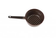Olymp Enamel long-handled 16 cm 1,5 l brown granite - Colander