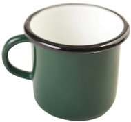 Olymp enamel mug 7 cm 0,25 l, dark green 154/33 - Mug