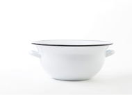 Mísa Olymp smaltovaný vajlik/krajáč 38 cm, 10 l, bílý - Mísa