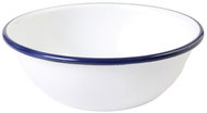 Olymp Bowl 24,6 cm, 2,5 l, white with blue rim 154/01b - Small Bowl