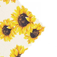 Olzatex Teflon tablecloth print Sunflowers 120 × 120 - Tablecloth