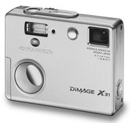 Konica Minolta DiMAGE X31, 3.2mil., 3x opt. / 3x digit. zoom - stříbrný - Digital Camera