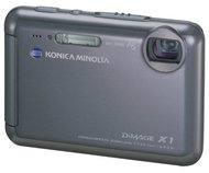 Konica Minolta DiMAGE X1 černý (black), 8.3mil., 3x opt. / 4x digit. zoom - Digital Camera