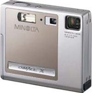 Minolta DiMAGE X, 2.1mil. bodů, kompakt, ZOOM EQ 38-111mm