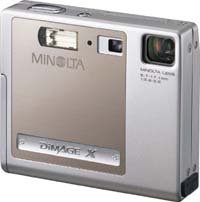 Minolta DiMAGE X, 2.1mil. bodů, kompakt, ZOOM EQ 38-111mm -  - Main image