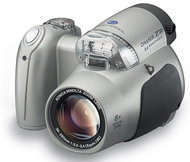 Konica Minolta DiMAGE Z20, 5mil., 8x opt. / 4x digit. zoom - stříbrný, int. 14,5MB + SD/MMC karty - Digital Camera