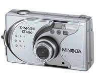 Konica Minolta DiMAGE G400, 4.0mil., 3x opt. zoom - stříbrný - Digital Camera