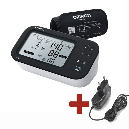 OMRON M7 Intelli IT Afib + Power Supply, set - Pressure Monitor - Main image