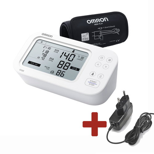 OMRON M6 Comfort AFib + Netzteil, Set - Blutdruckmessgerät - Hauptbild