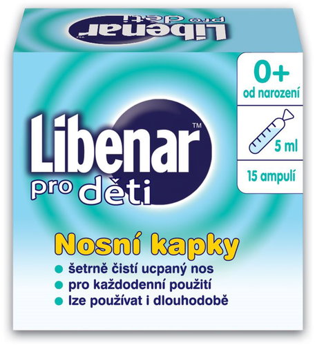 Libenar for Children 15 Ampoules of 5ml - Medical Device - Main image