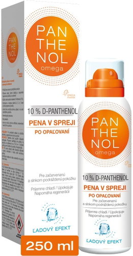 Panthenol Omega Chladivá pena v spreji 10 % 150 ml - Sprej po opaľovaní - Hlavný obrázok