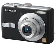 Panasonic LUMIX DMC-LS75EG-K černý (black), CCD 7,38 Mpx, 3x zoom, 2.5" LCD, 2x AA, SD/ MMC, stabili - Digital Camera