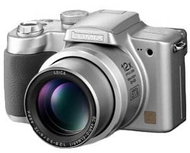 Panasonic LUMIX DMC-FZ4EG-S stříbrný (silver) - 4,23 mil. bodů, opt./dig. zoom 12x / 4x, SD/MMC kart - Digital Camera