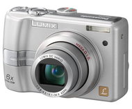 Panasonic LUMIX DMC-LZ6EG-S stříbrný (silver), CCD 7.2 Mpx, 6x zoom, 2,0" LCD, 2x AA, SD/ MMC, stabi - Digital Camera