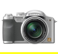 Panasonic LUMIX DMC-FZ7EG-S stříbrný (silver), CCD 6 Mpx, 12x zoom, 2.5" LCD, Li-Ion, SD/ MMC, stabi - Digital Camera