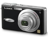 Panasonic LUMIX DMC-FX8EG-K černý (black) - 5,36 mil. bodů, opt./dig. zoom 3x / 4x, SD/MMC karty, Li - Digital Camera