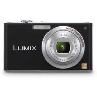 Panasonic LUMIX DMC-FX33E-K černý (black), CCD 8.1 Mpx, 3,6x zoom, 2.5" LCD, Li-Ion, SD/ MMC, face d - Digital Camera